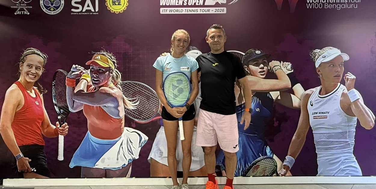 Zuzanna Pawlikowska i jej trener Krzysztof Puna