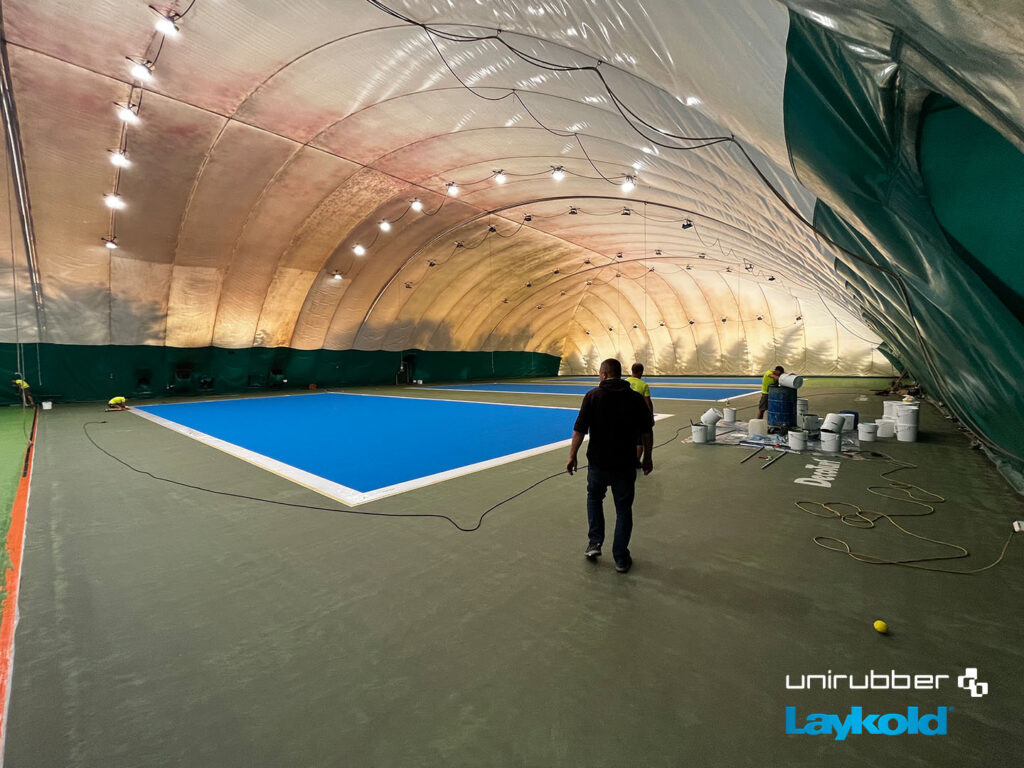 Tenis. Retoping nawierzchni kortów tenisowych