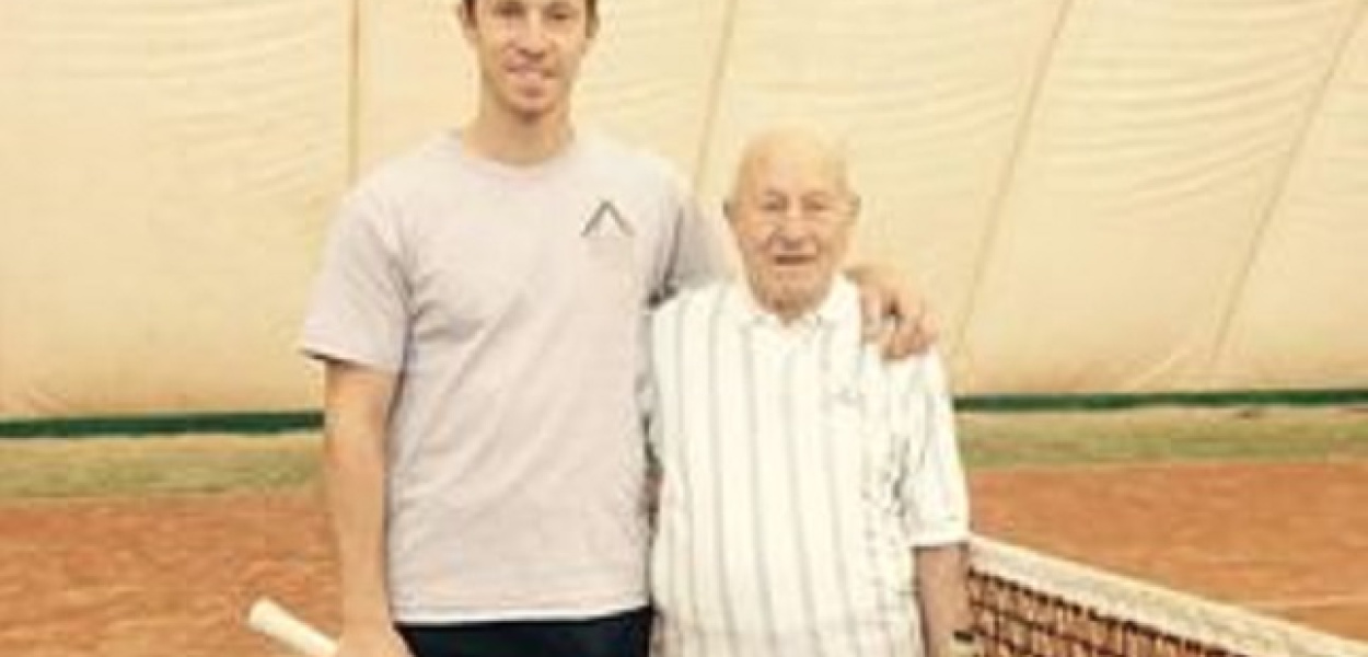  Tenis. 99-letni Tadeusz Krzyszkowski jest najstarszym aktywnym tenisistą w…