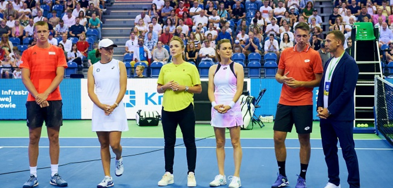  Iga Świątek, Agnieszka Radwańska i ich przyjaciele zagrali w Krakowie…