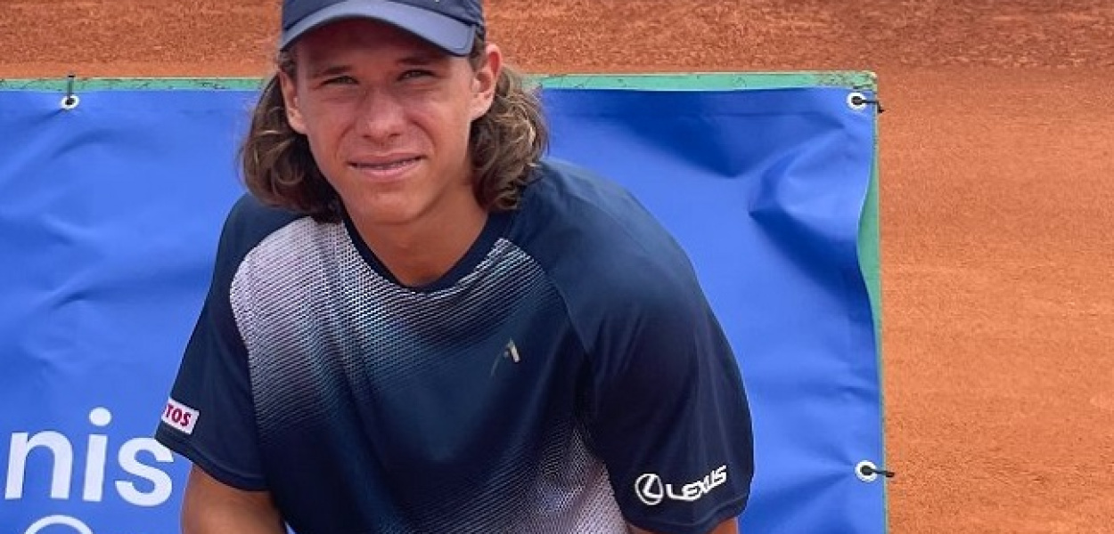  Tenis. Australian Open Junior Championships 2023 - Tomasz Berkieta w…