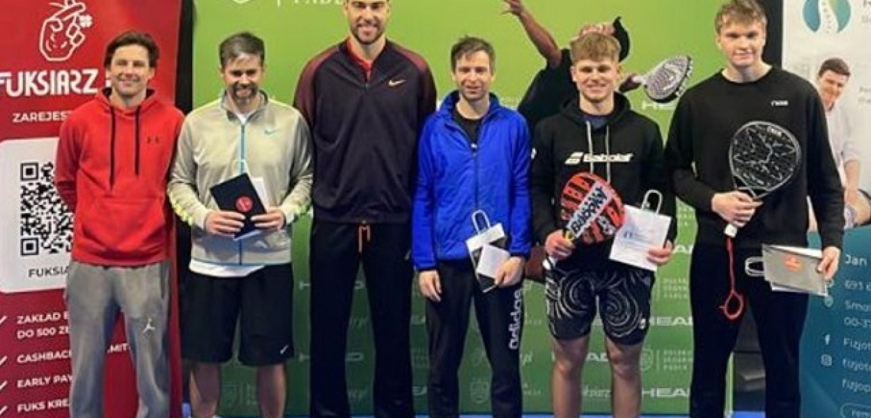 Jerzy Janowicz i Marcin Maszczyk zwyciężyli w turnieju Polish Padel Tour…