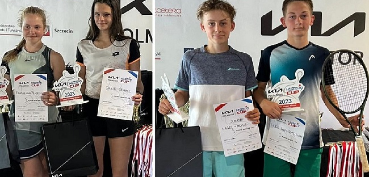 Tenis. Turniej Tennis Europe do lat 14 i 16 KIA Polmotor Szczecin Cup 2023