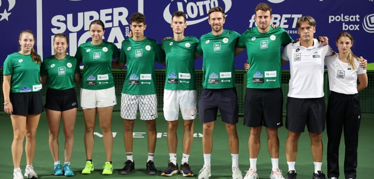  Tenis. LOTTO SuperLIGA 2023 - wyniki szóstej kolejki drużynowych…