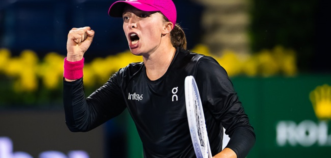  Tenis. Iga Świątek przegrała z Anną Kalinskayą w półfinale turnieju…