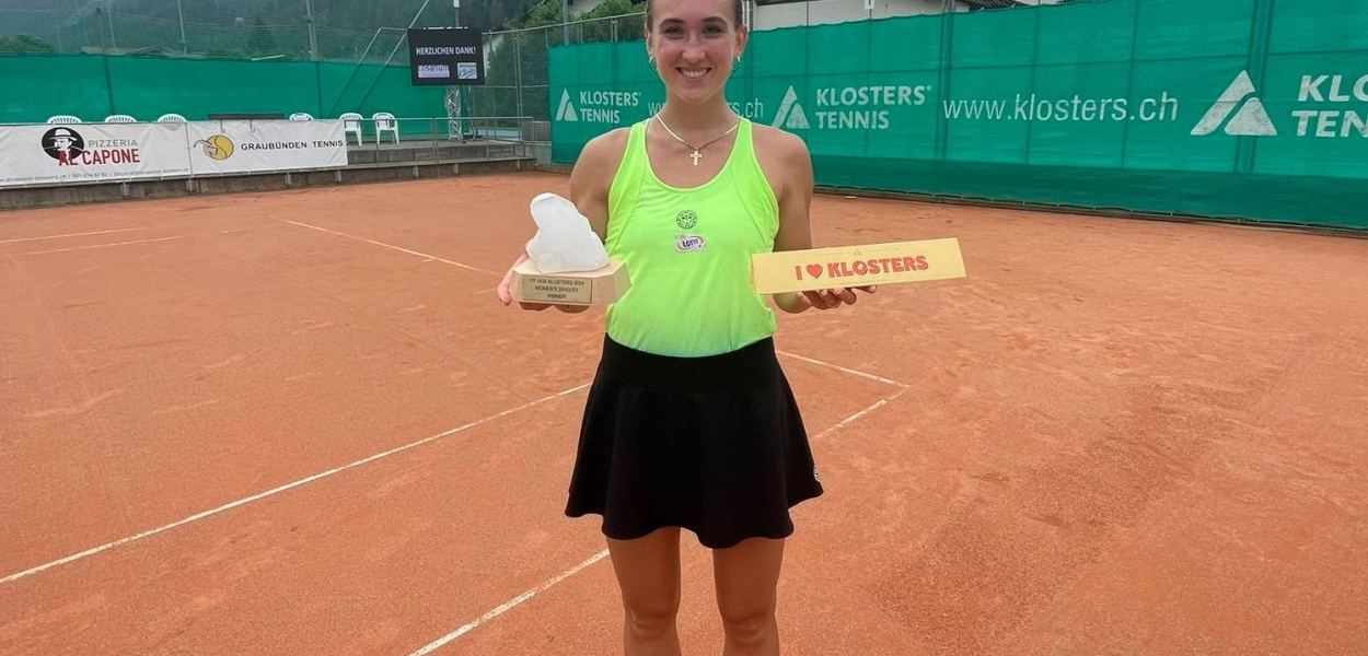 Tenis. Gina Feistel zwyciężyła w turnieju ITF W35 w Klosters