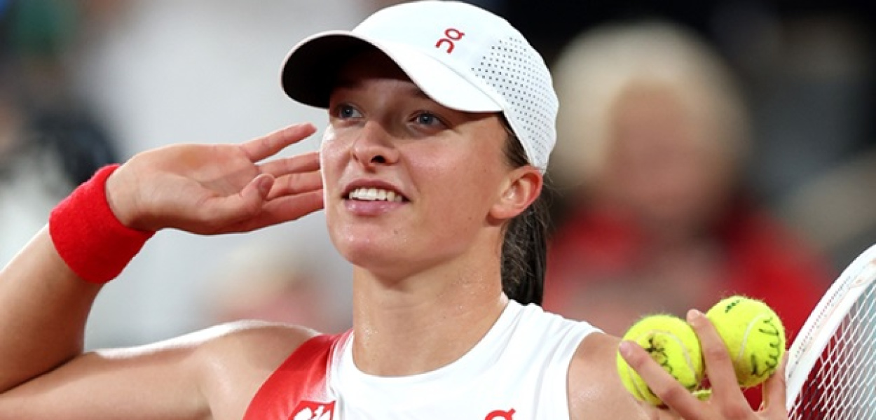  Tenis. Igrzyska Olimpijskie 2024 w Paryżu - Iga Świątek zdobyła…