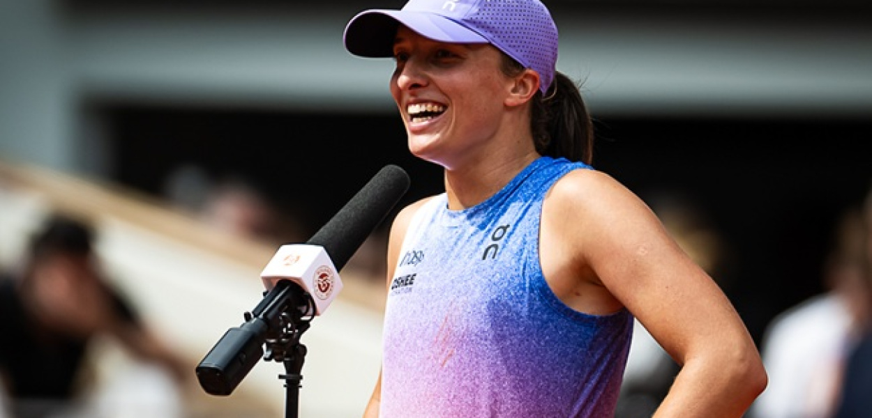  Tenis. Roland Garros 2025 w Paryżu - Iga Świątek wygrała w…