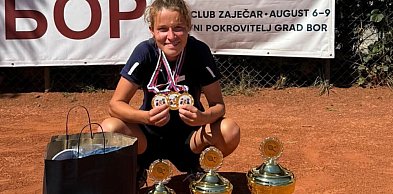 Tenis niesłyszących. Sara Twardowska najlepsza w Serbia Deaf Open
