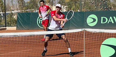 Mecz Pucharu Davisa Egipt - Polska w Kairze - Pieczonka za Michalskiego