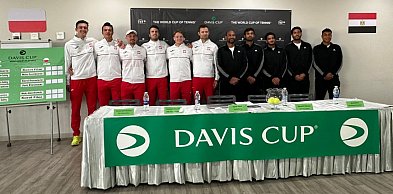 Mecz Pucharu Davisa Egipt - Polska 0:0 w Kairze - losowanie