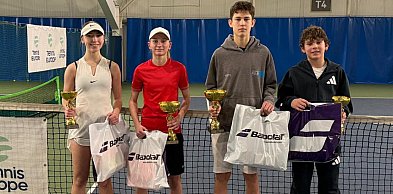 Znakomita postawa Polaków w turnieju Tennis Europe U14 w Sobocie
