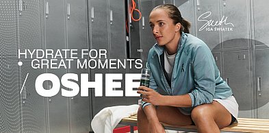 OSHEE i Iga Świątek wracają z nową odsłoną „Hydrate for Great Moments”