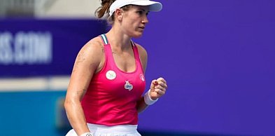 Katarzyna Kawa walczy z Tatianą Marią w turnieju WTA w Bogocie
