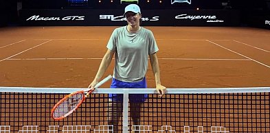 Iga Świątek trenowała w Stuttgarcie - losowanie w sobotę