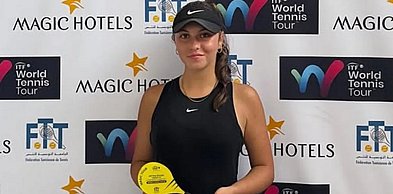 Amelia Paszun i Chelsea Fontenel w finale debla w Monastyrze