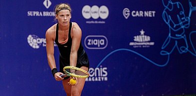 Marcelina Podlińska w finale debla w turnieju ITF w Oegstgeest