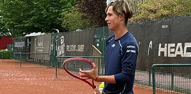 Alan Ważny walczy w turnieju ITF w Prijedorze