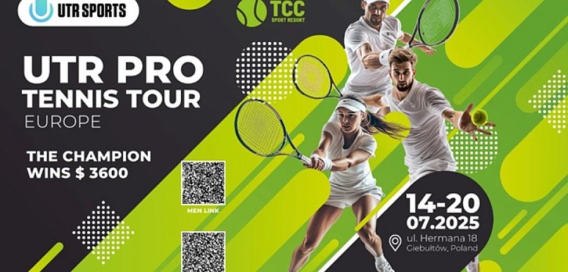  Tenis. Pierwszy w Polsce turniej w ramach UTR Pro Tennis Tour w…