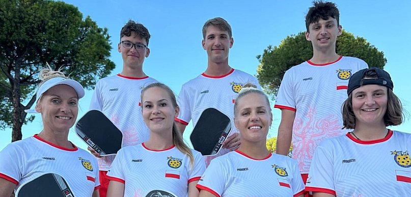 Pickleball. Polacy zdobyli medale na Mistrzostwach Europy w Rzymie
