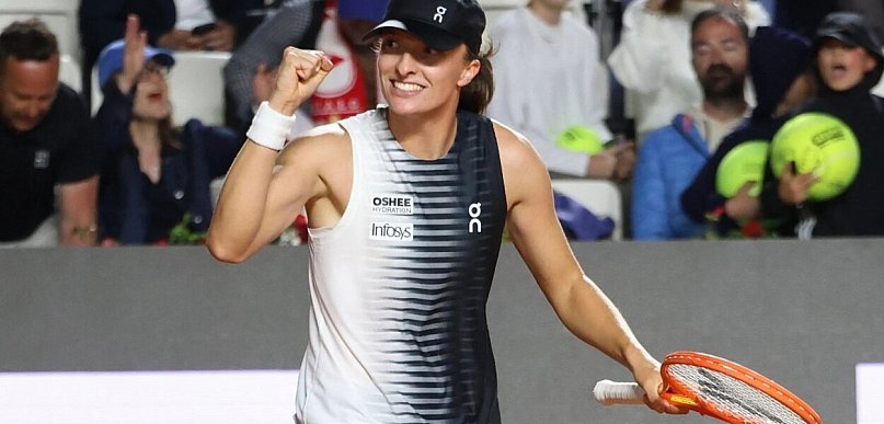 Turniej WTA 1000 w Rzymie - Iga Świątek uległa Elinie Svitolinie
