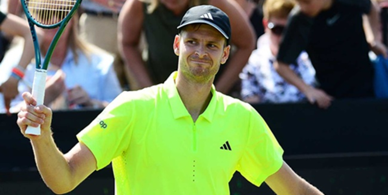 Tenis. Hubert Hurkacz zrezygnował ze startu w turnieju ATP 500 w Halle