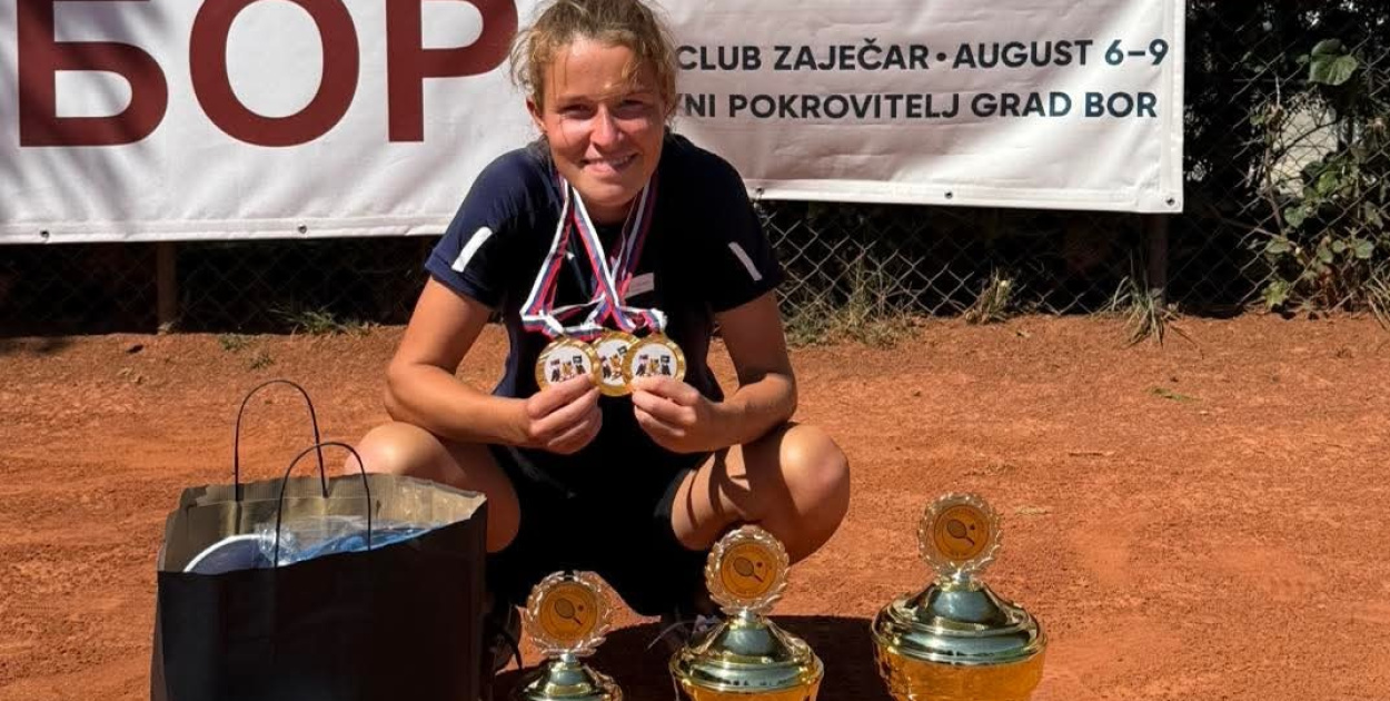 Tenis niesłyszących. Sara Twardowska najlepsza w Serbia Deaf Open