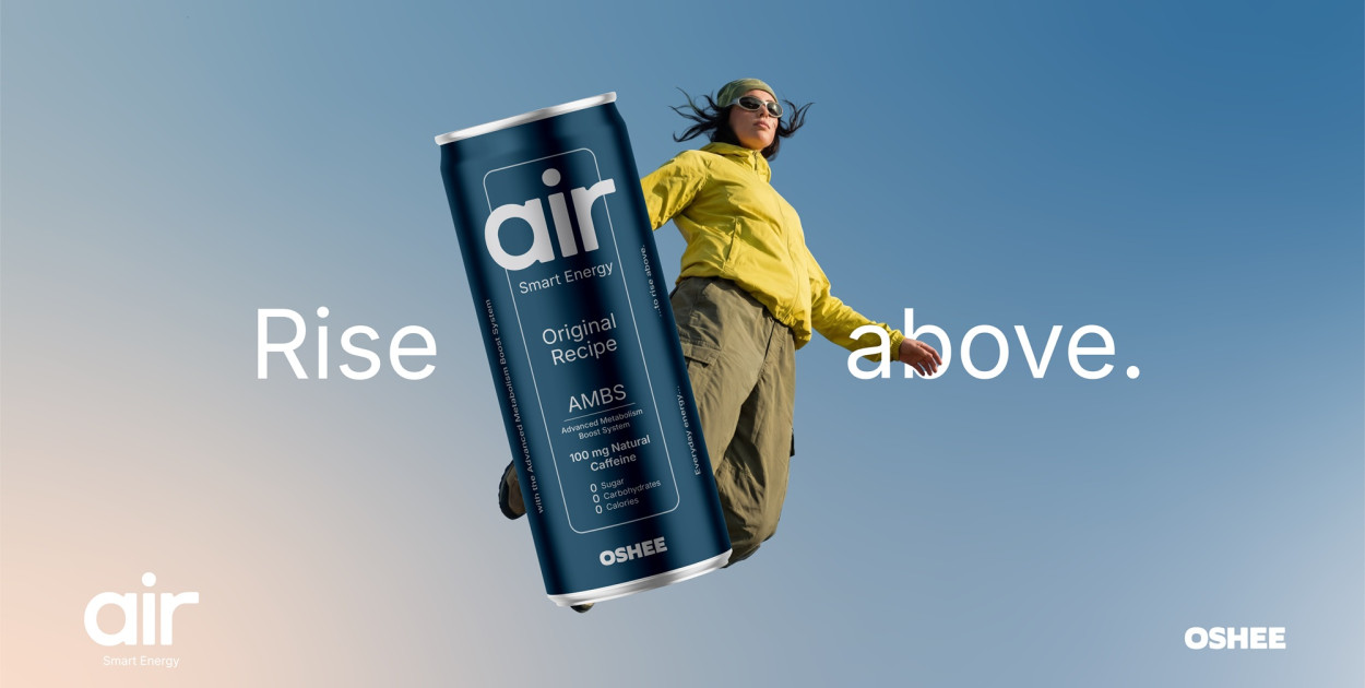OSHEE prezentuje air - napój energetyczny wspierający metabolizm