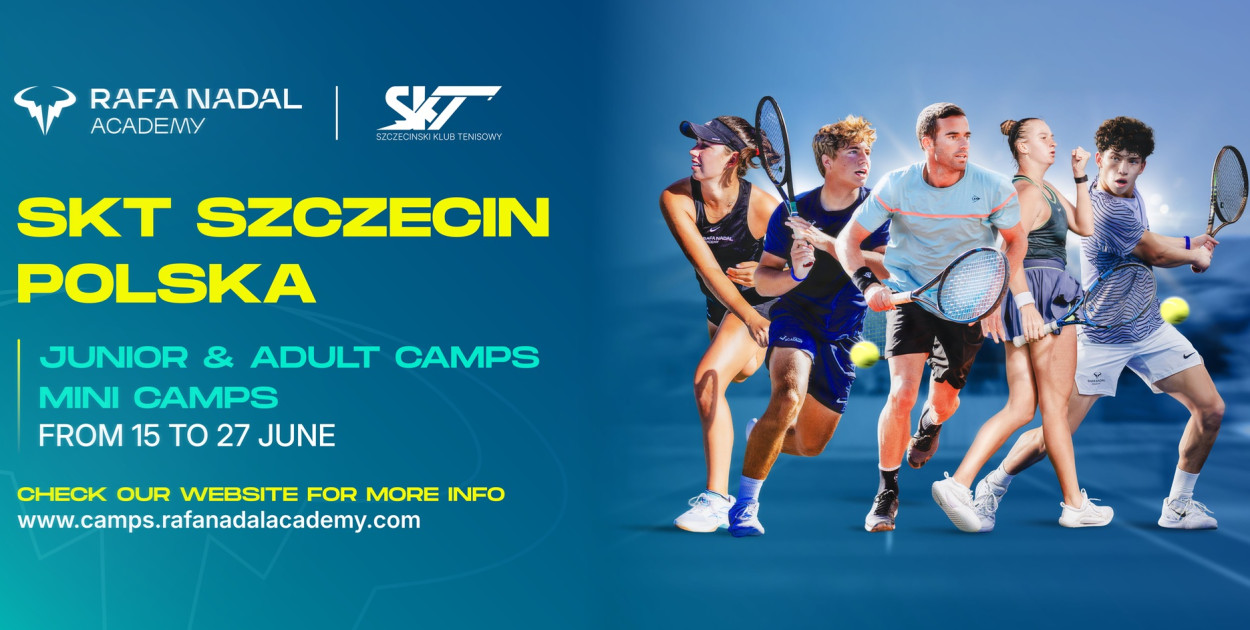 Rafa Nadal Academy Tennis Camp w Szczecinie