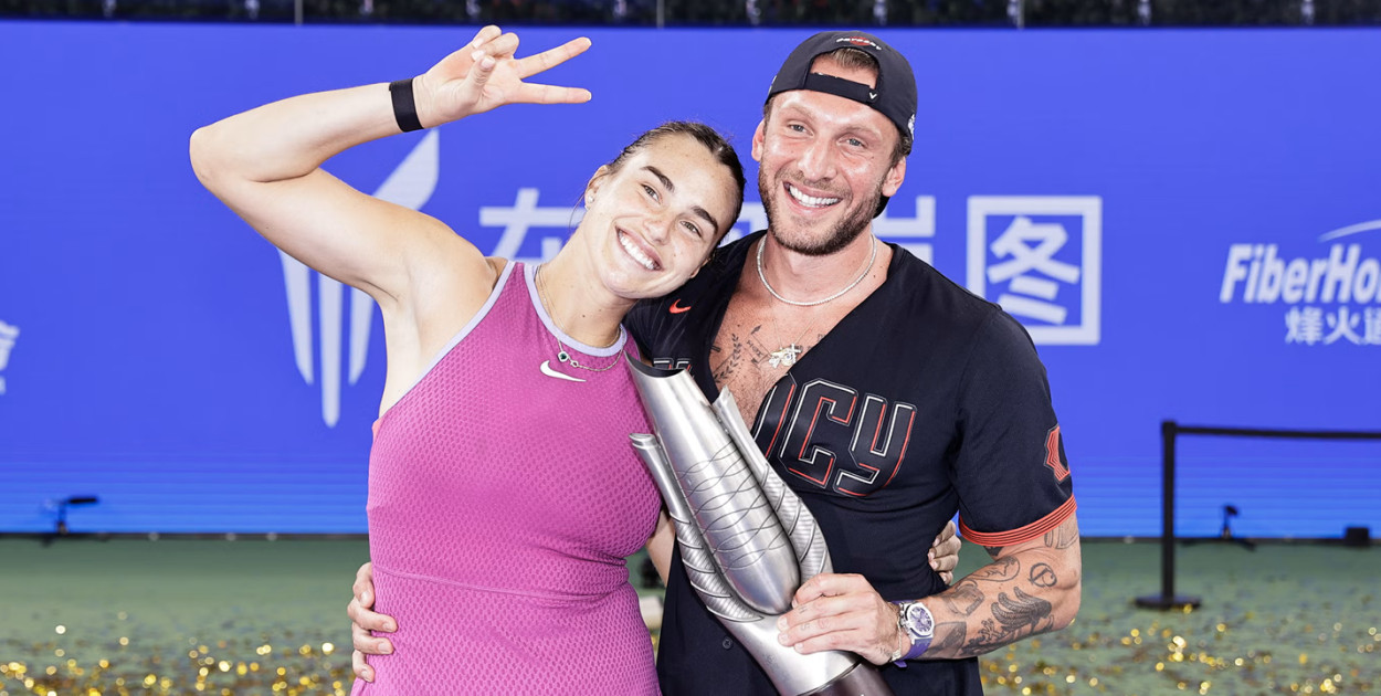 Aryna Sabalenka zaręczyła się z Georgiosem Frangulisem
