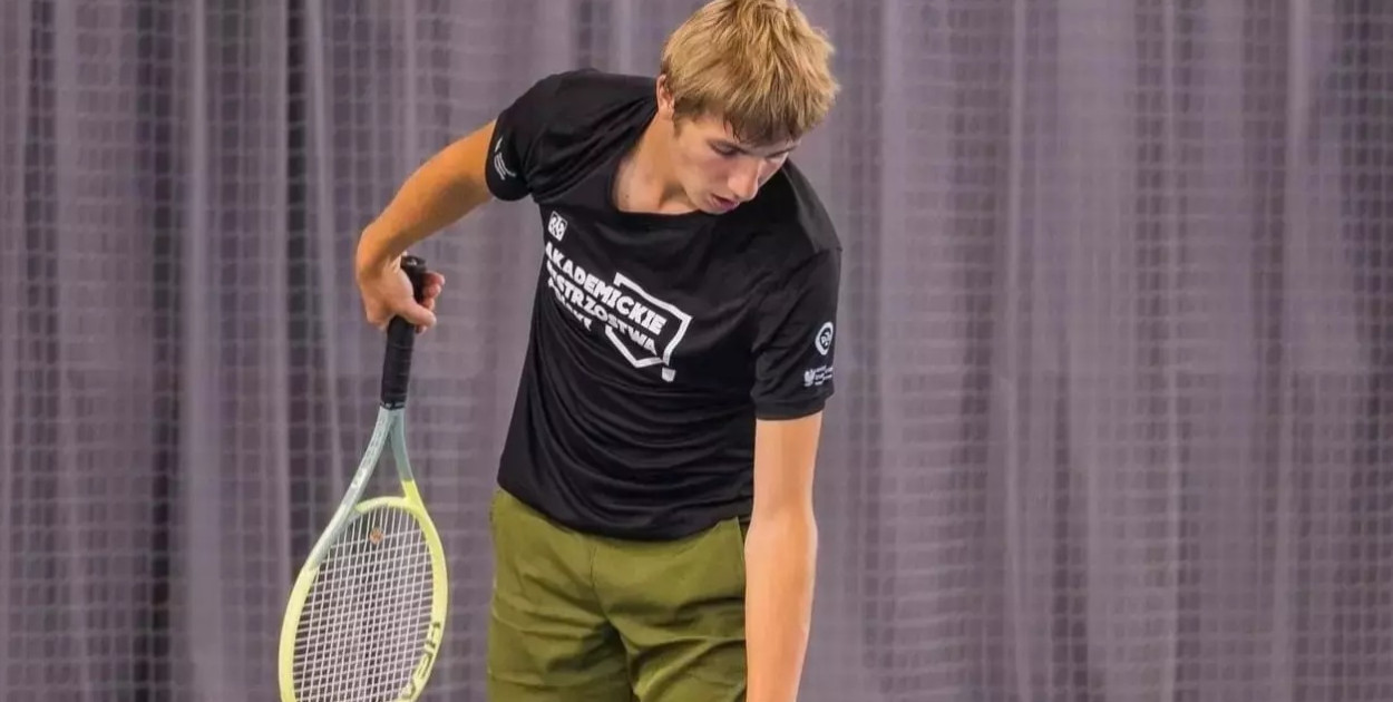 Kacper Szymkowiak w ćwierćfinale zawodów ITF w Montrealu