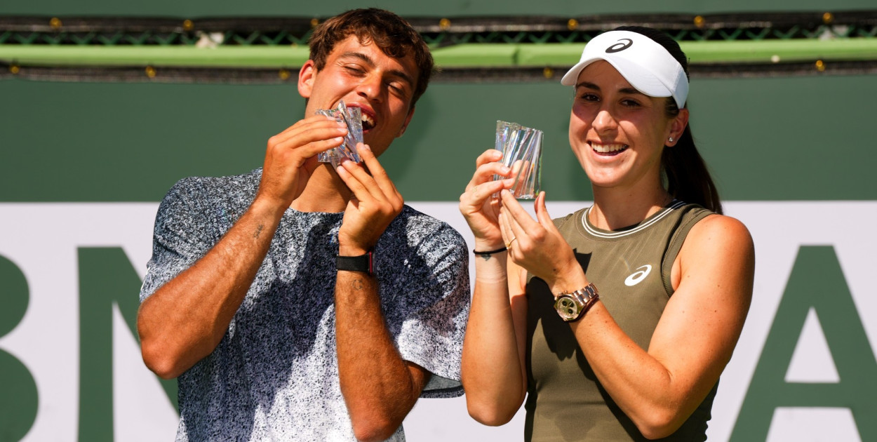 Belinda Bencic i Flavio Cobolli triumfatorami miksta w Indian Wells