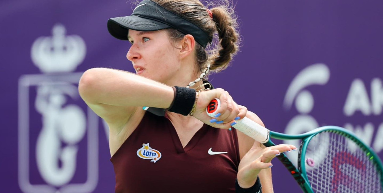 Weronika Ewald w eliminacjach turnieju ITF w Croissy-Beaubourg